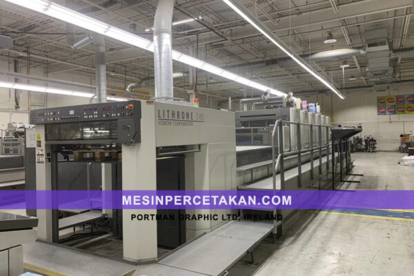 Komori Lithrone LS 640 plus Coater