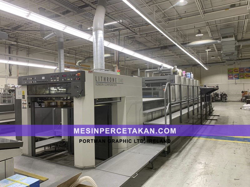 Komori Lithrone LS 640 plus Coater