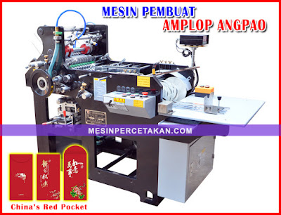 Mesin Amplop Angpao Merah