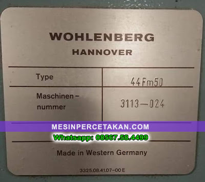 Wohlenberg 44FM50