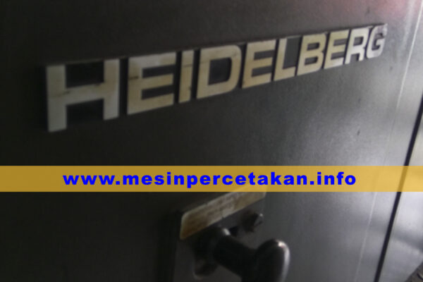 Analisis Biaya Mesin Percetakan: Mana Lebih Hemat dalam Jangka Panjang heidelberg press