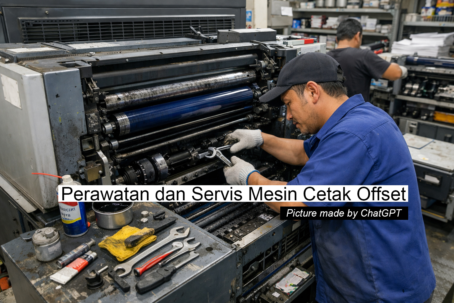 service mesin cetak offset
