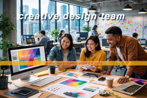 graphic design team